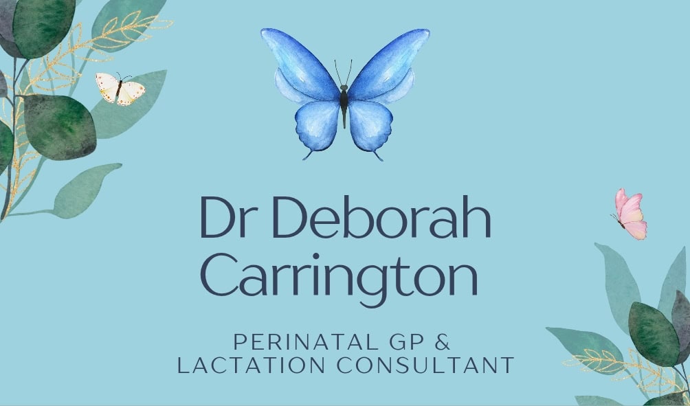 Dr Deborah Carrington - Perinatal GP & Lactation Consultant (Logo)